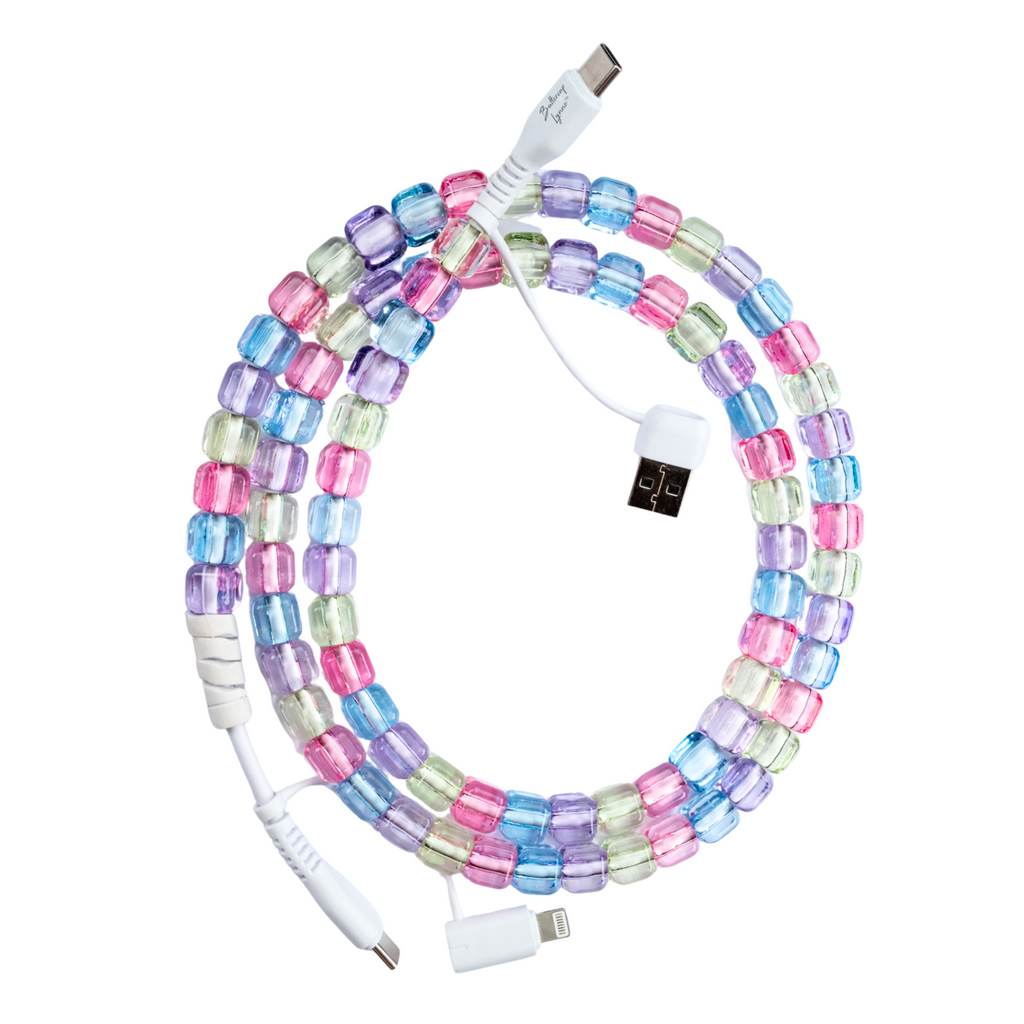 Buttercup 4-in-1 Beaded Charging Cord