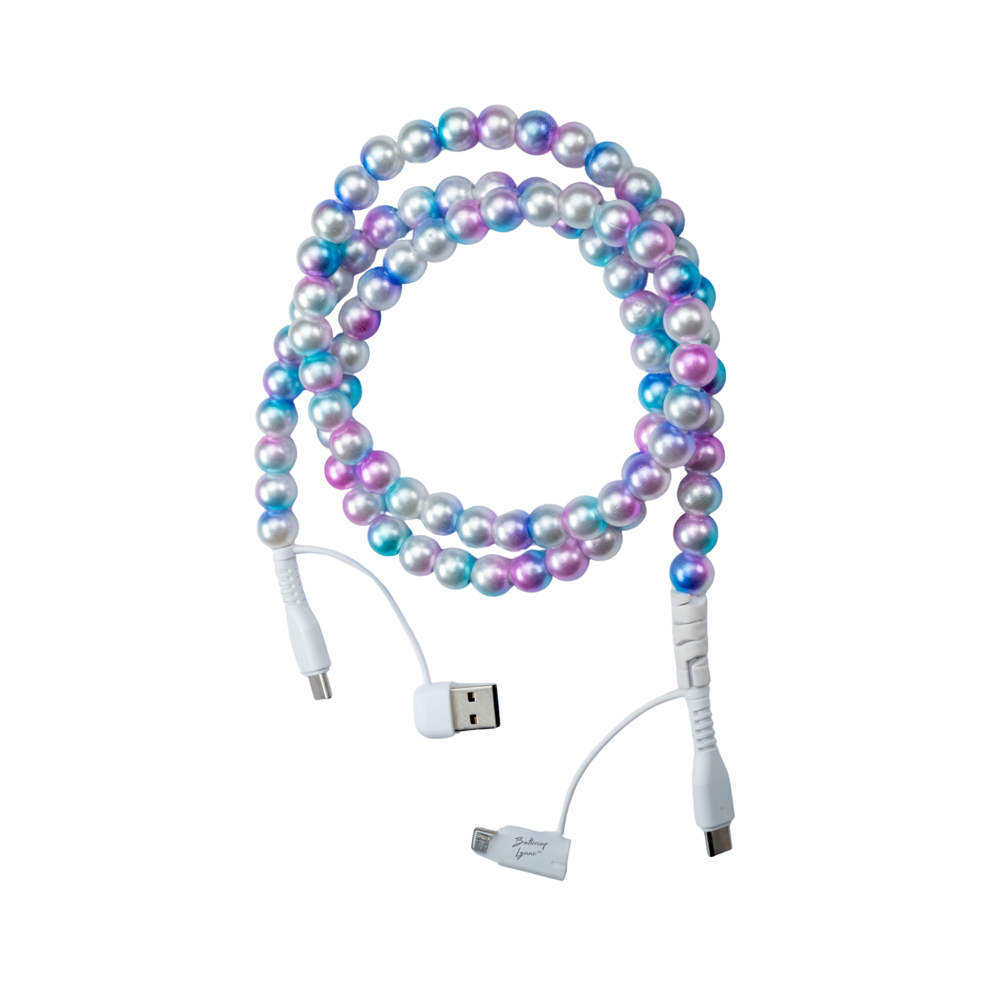 Buttercup 4-in-1 Beaded Charging Cord
