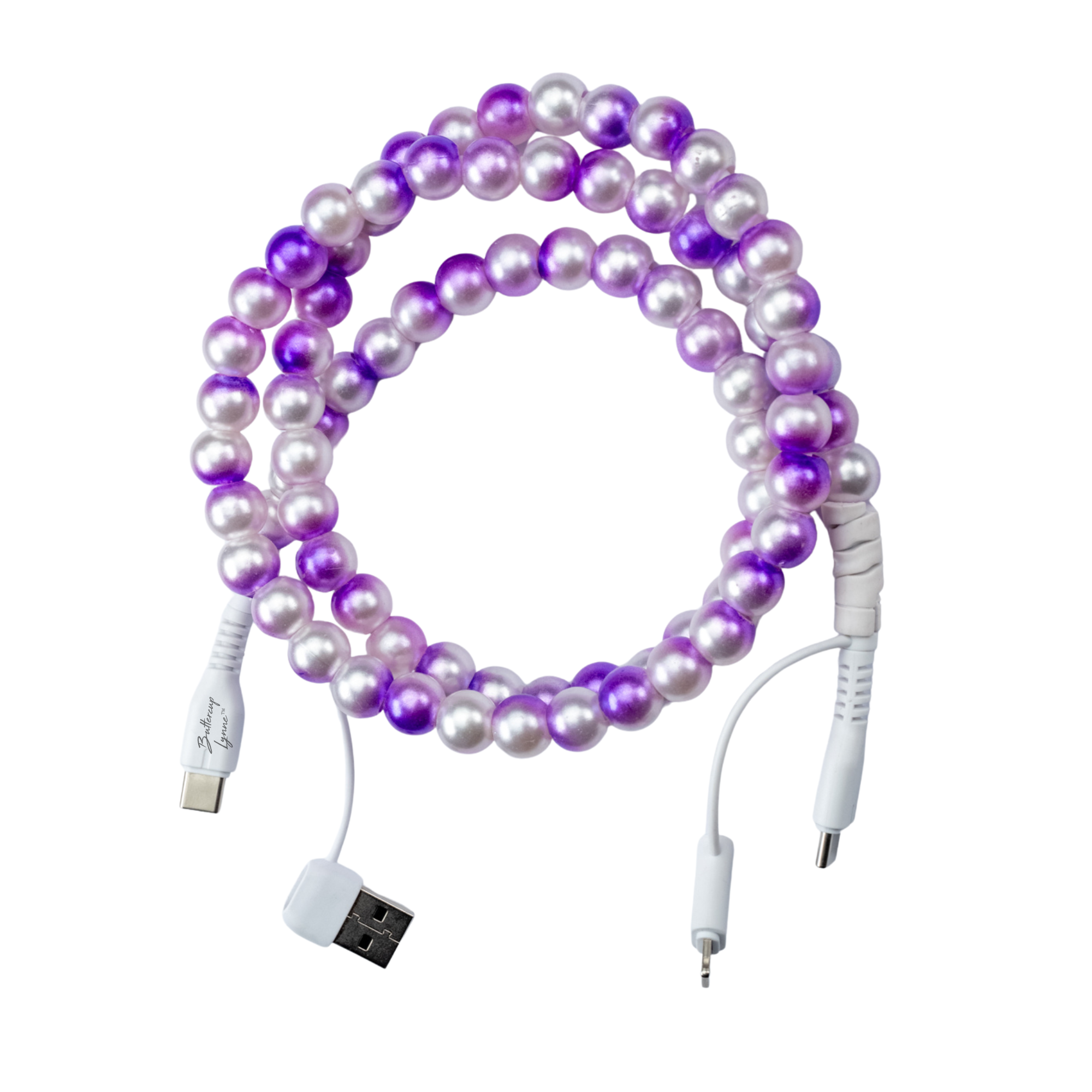 Buttercup 4-in-1 Beaded Charging Cord