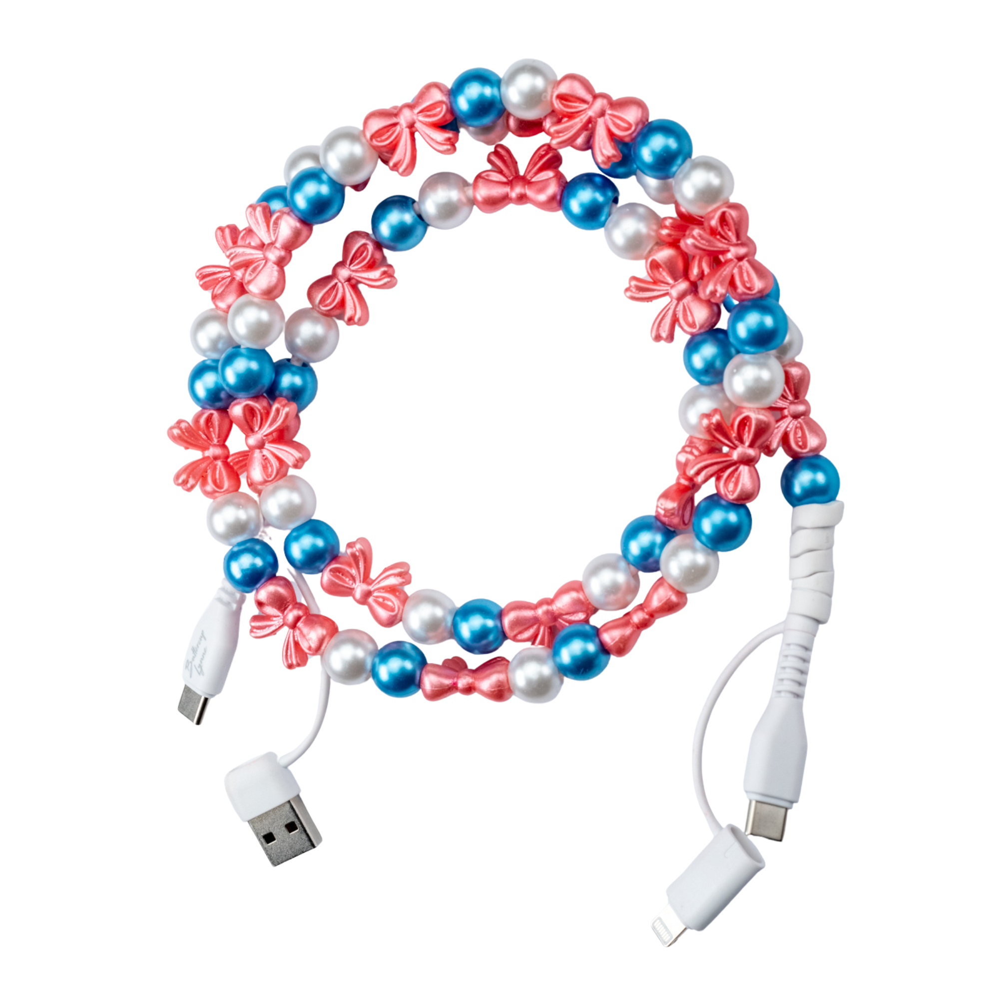 Buttercup 4-in-1 Beaded Charging Cord