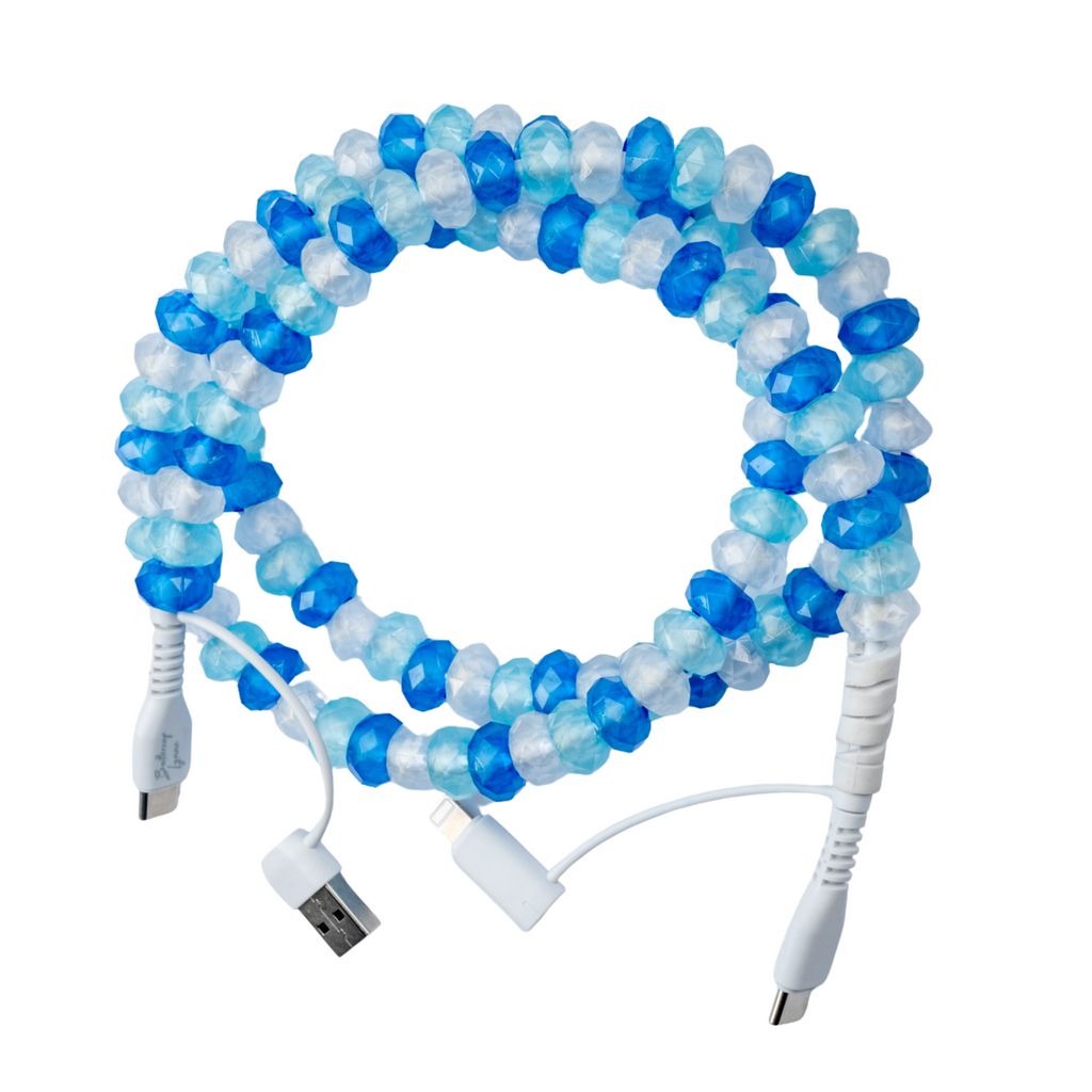 Buttercup 4-in-1 Beaded Charging Cord