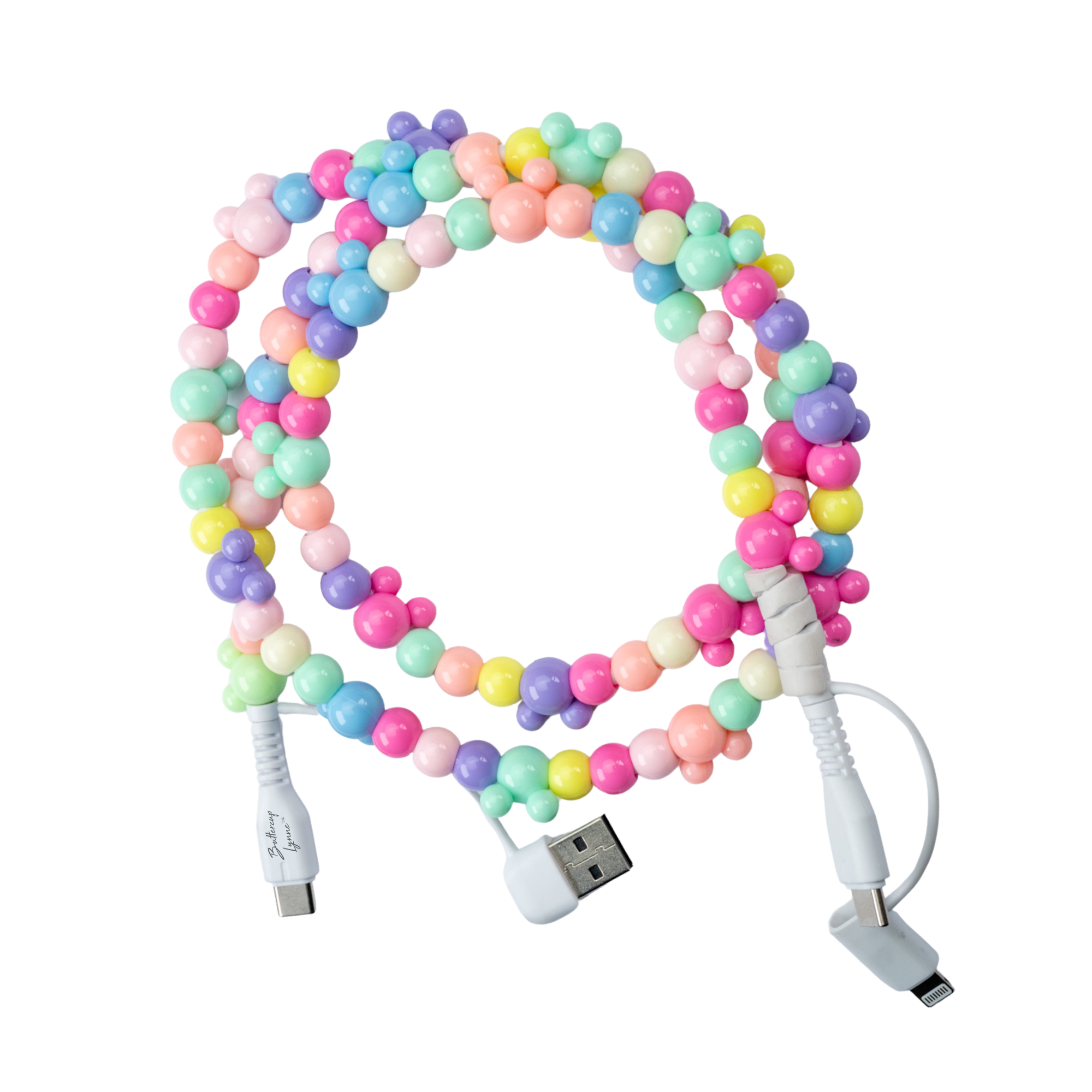 Buttercup 4-in-1 Beaded Charging Cord