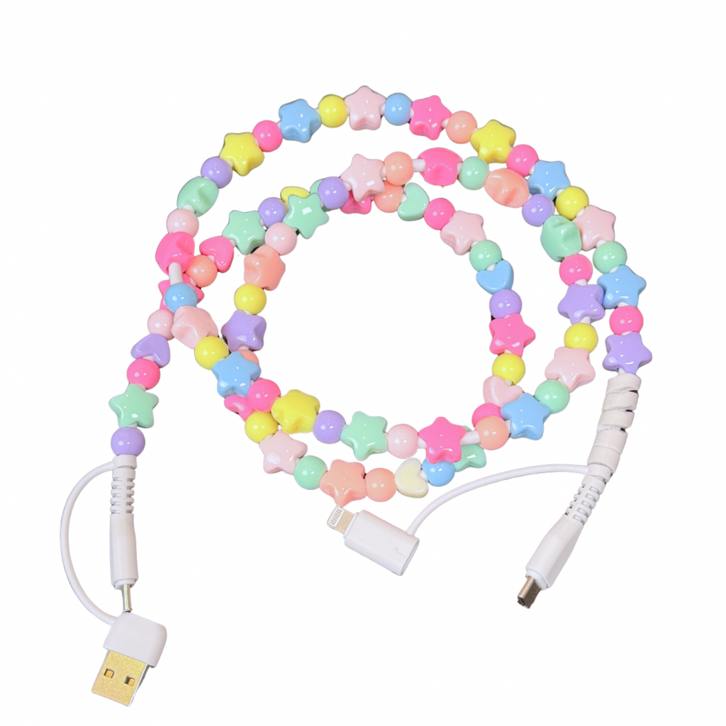 Buttercup 4-in-1 Beaded Charging Cord