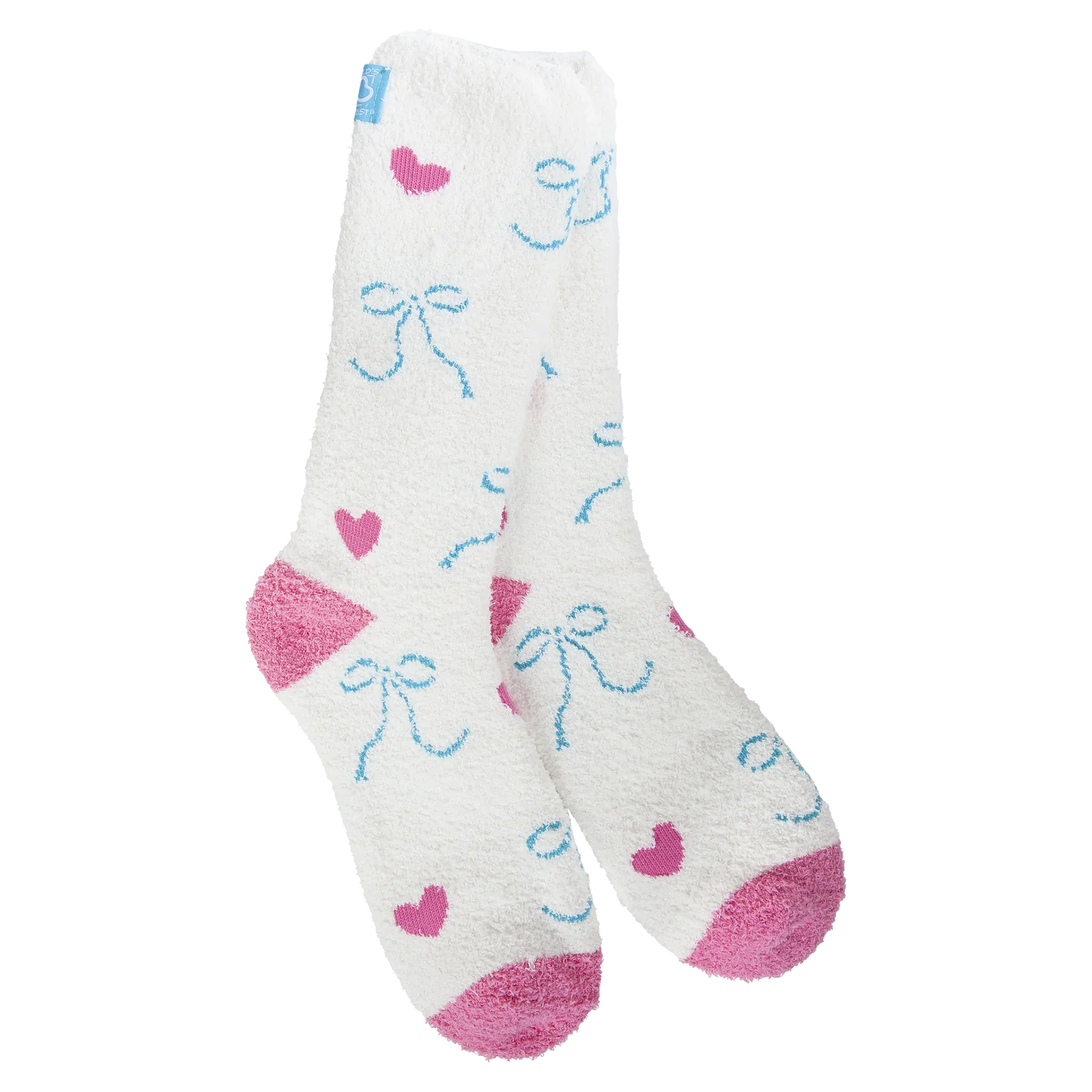 Ballerina Bow Cozy Crew Sock
