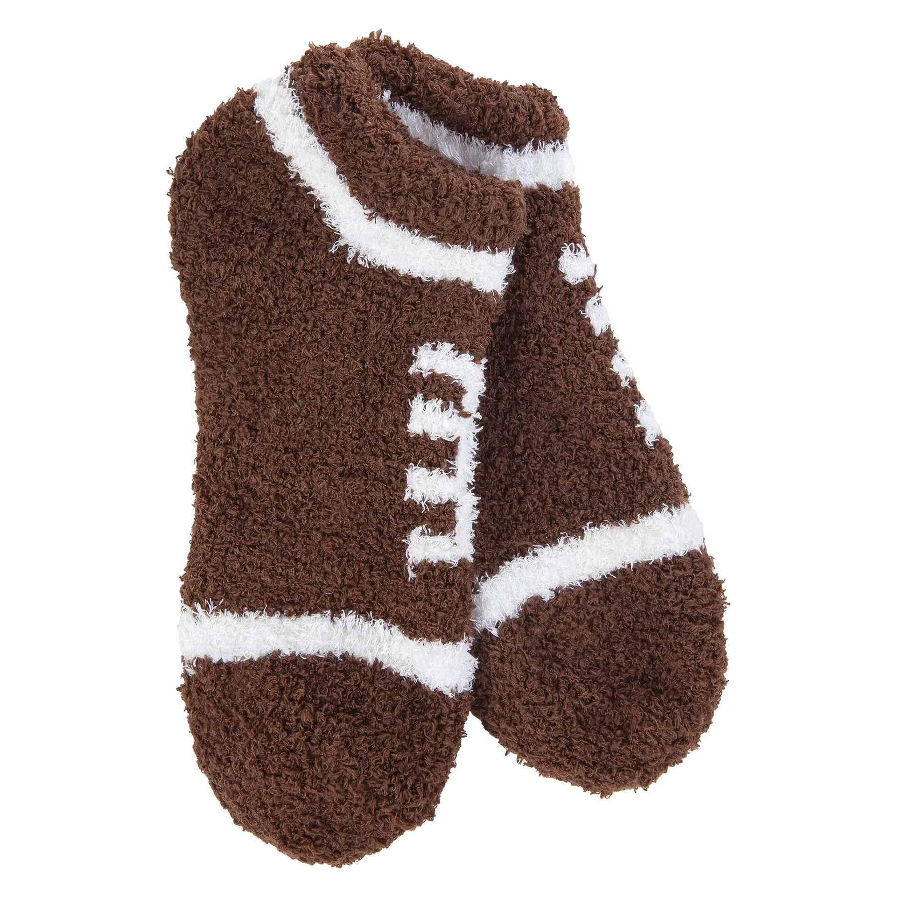 World's Softest Football Cozy Low Sock
