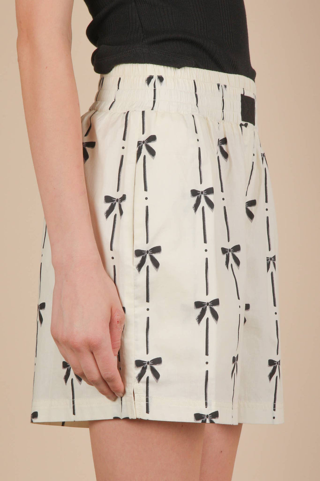 NP70904 Leopard & Bow Printed Boxer Shorts