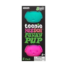 NeeDoh Tennie Funky Pup Mystery Set of 3