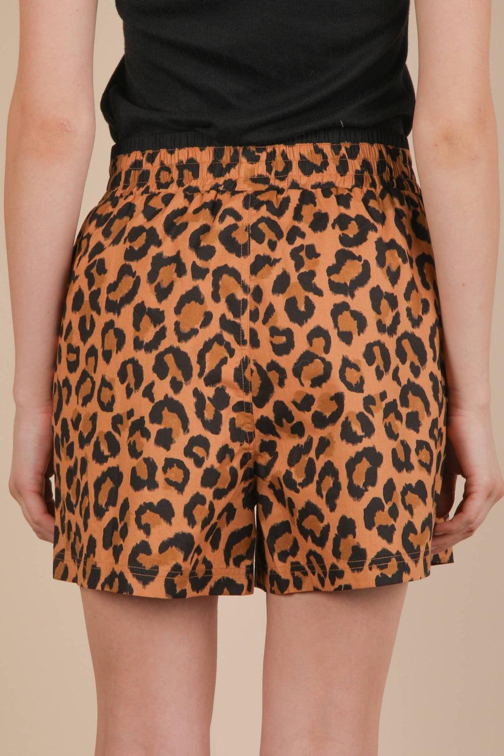 NP70904 Leopard & Bow Printed Boxer Shorts