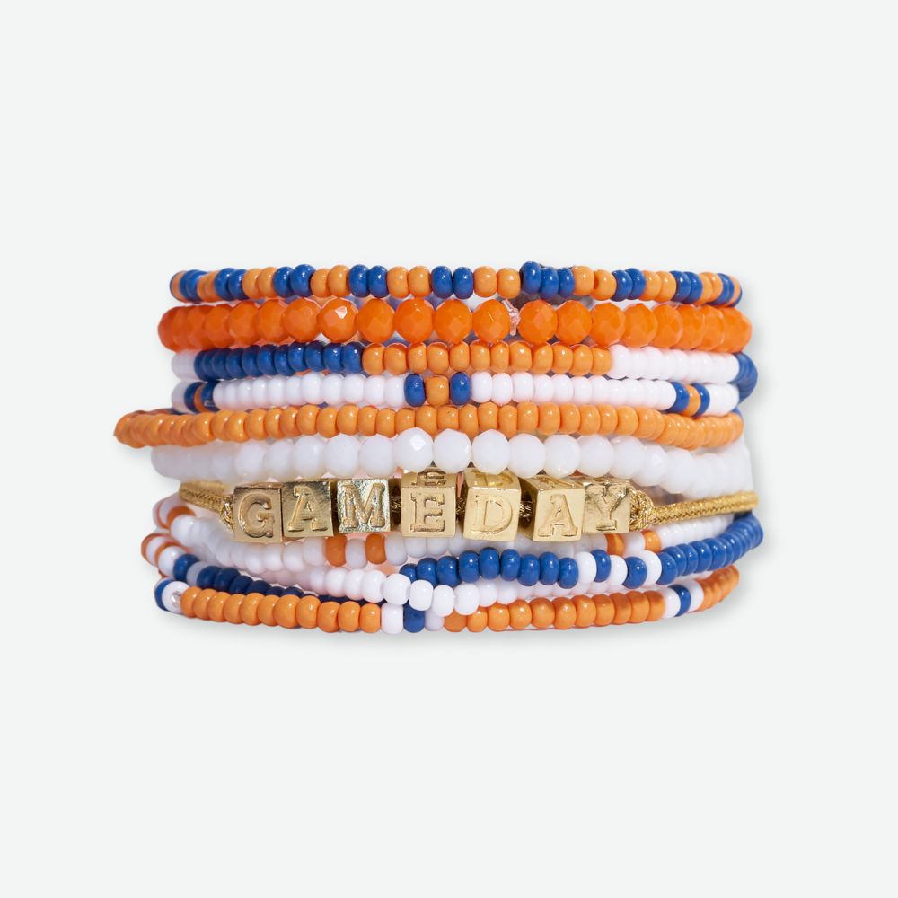 Game Day Bracelet Stack