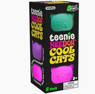 NeeDoh Teenie Cool Cats Mystery