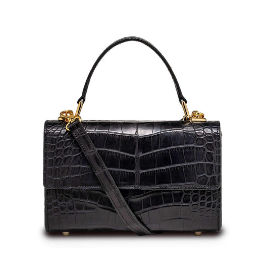 SNEAKIFY  Black Alligator